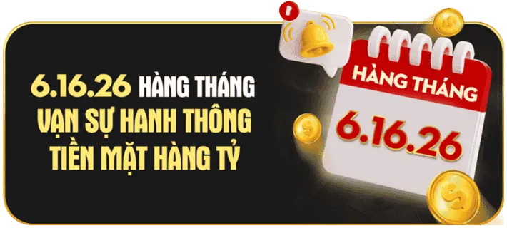 Tiền thưởng chào mừng cho người chơi nổ hũ